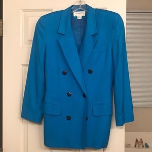 Christian Dior blue blazer size 4